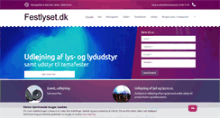 Desktop Screenshot of festlyset.dk