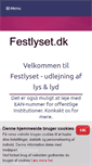 Mobile Screenshot of festlyset.dk